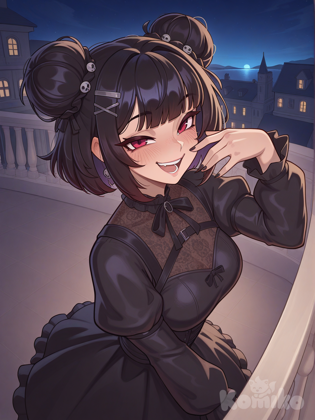 Goth lady