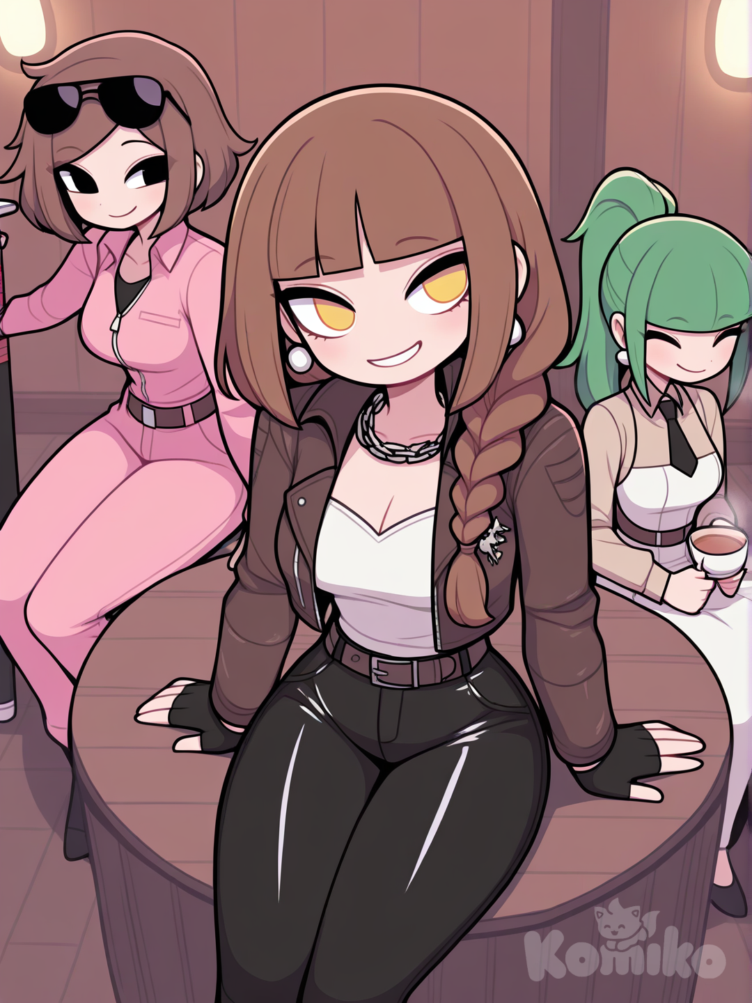 Sometimes they have to relax