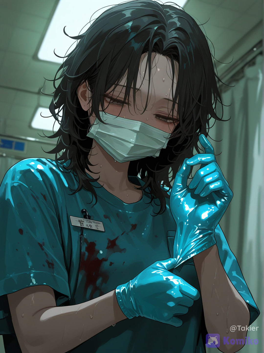 The operation was a success