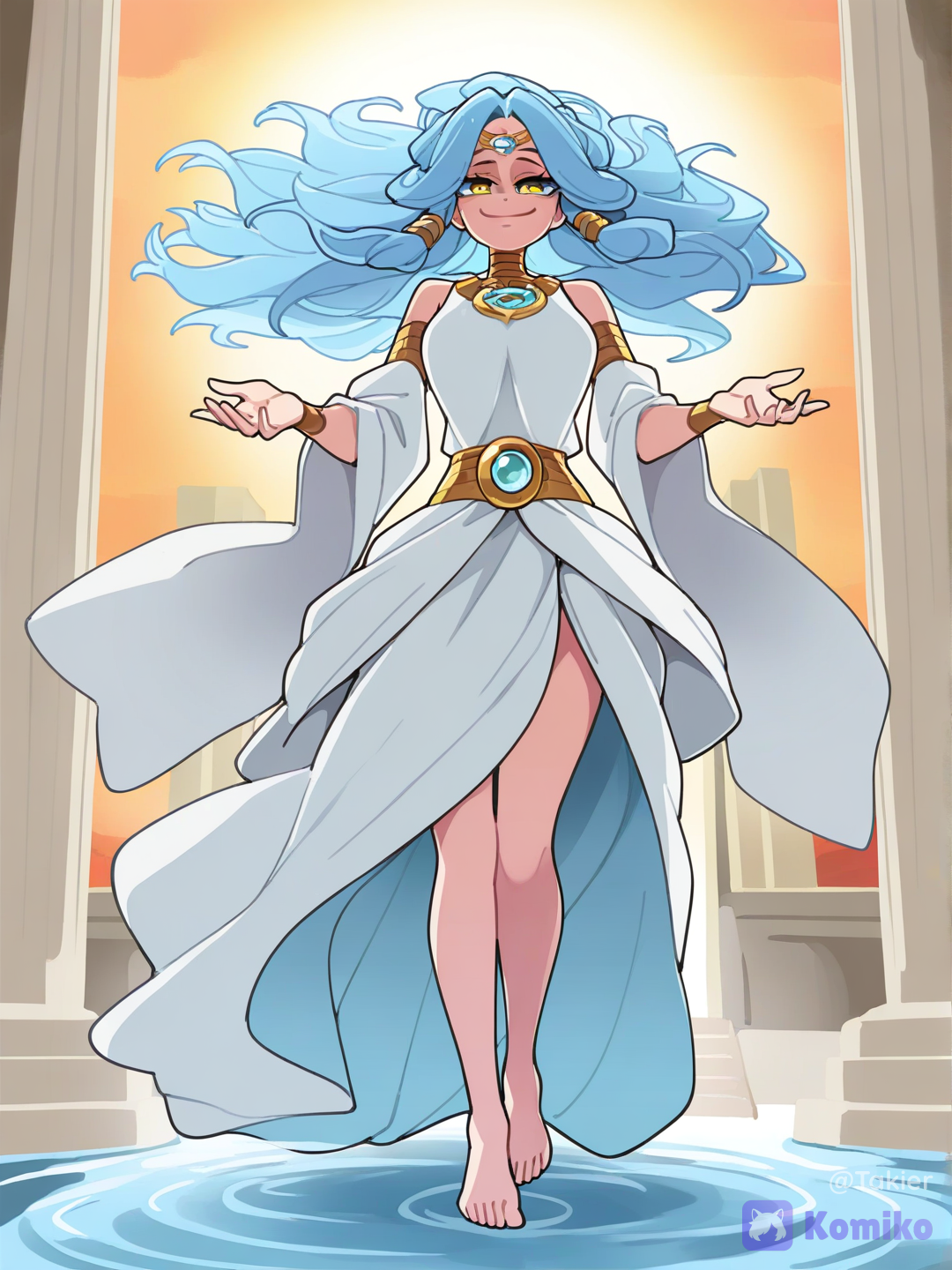 Goddess of water