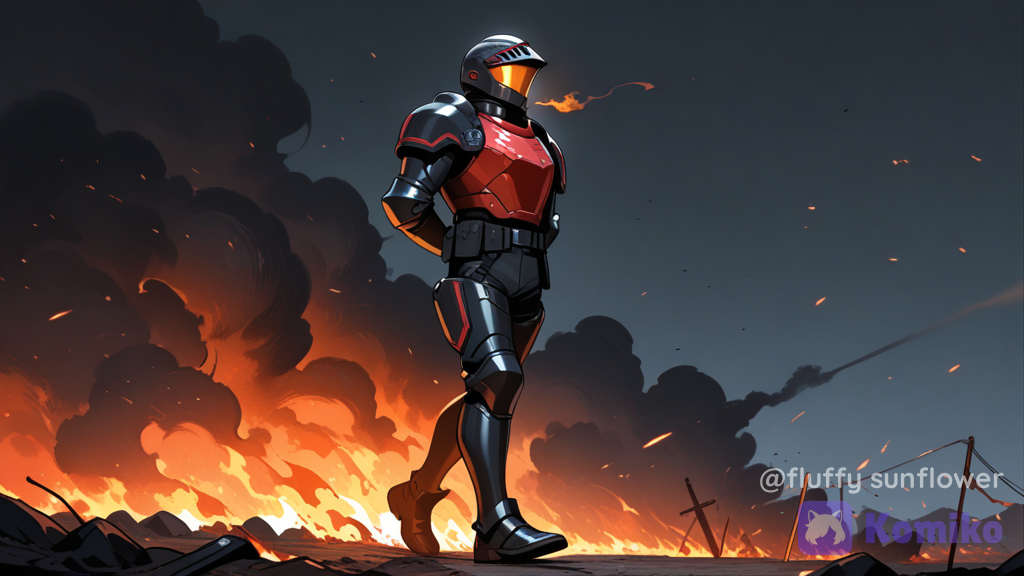 Walking in fire