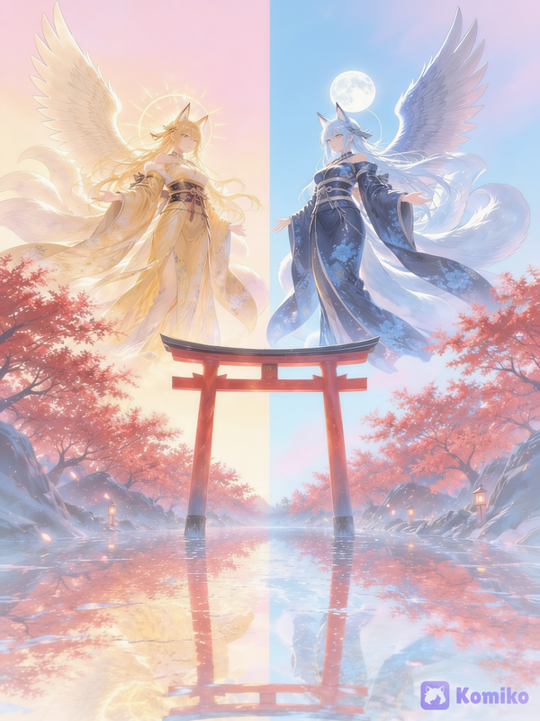 Sun and moon