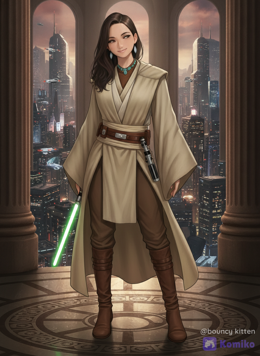 Calienta with Lightsaber