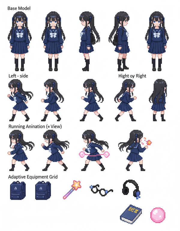 Airi from my game: Echo