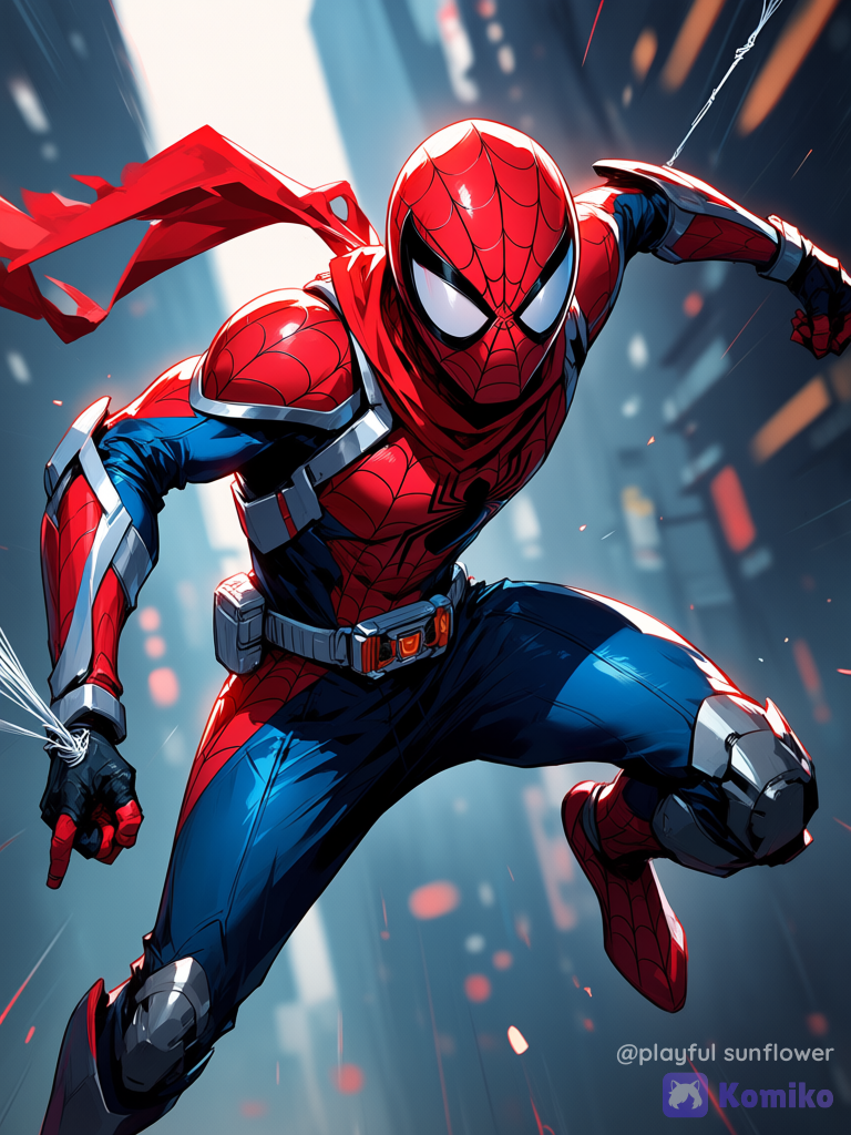 Spiderman x Kamen Raider
