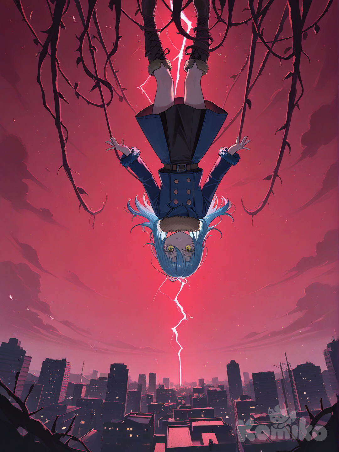 rimuru tempest, dans le monde a l'envers (Stranger Things)