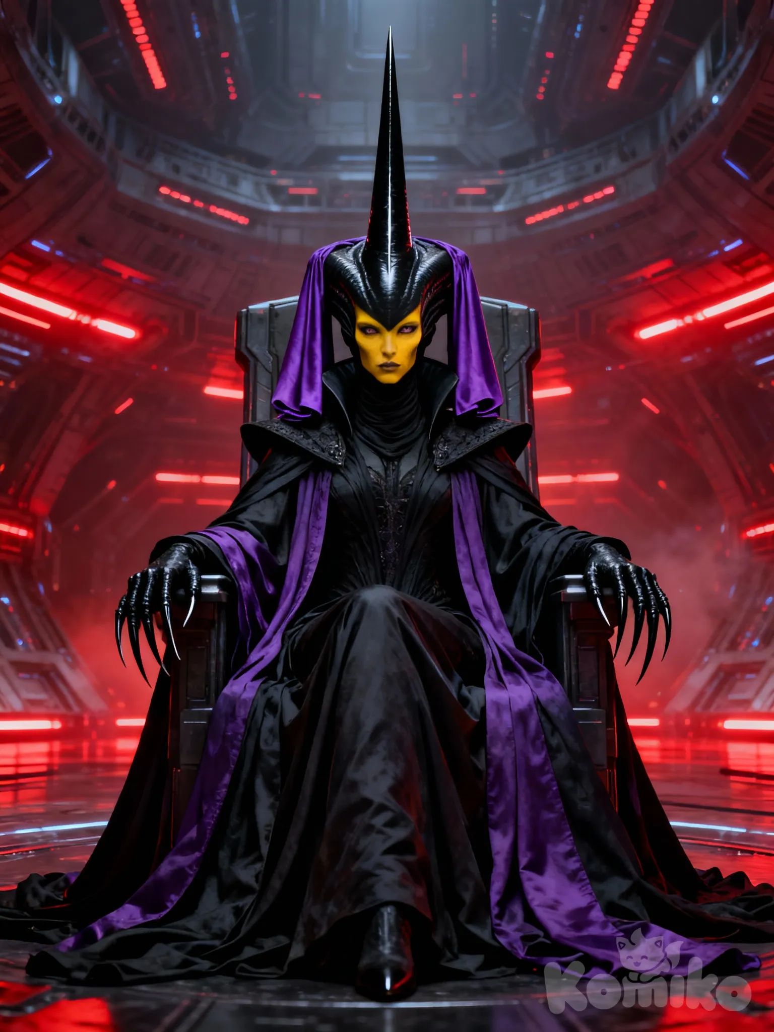 Xera Ebonshade, the Kremionian Queen (attempt 01)