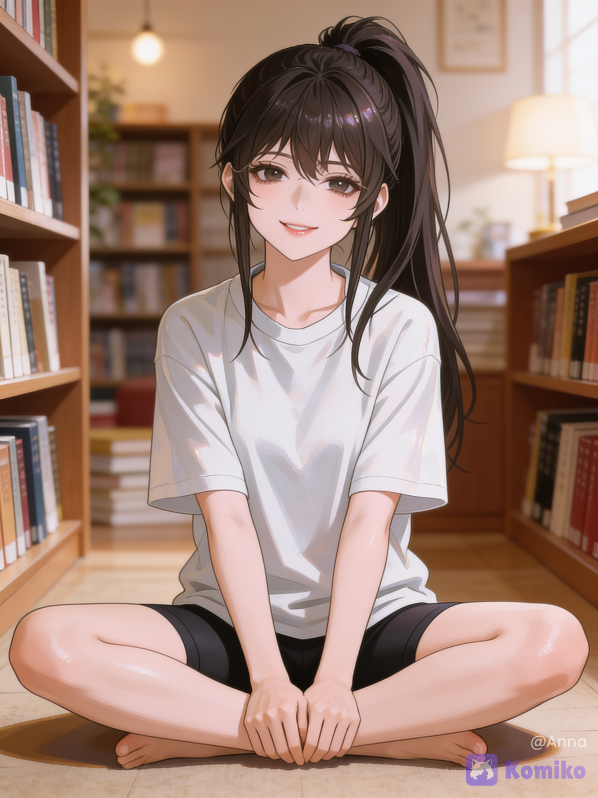 Library chill time 📚✨