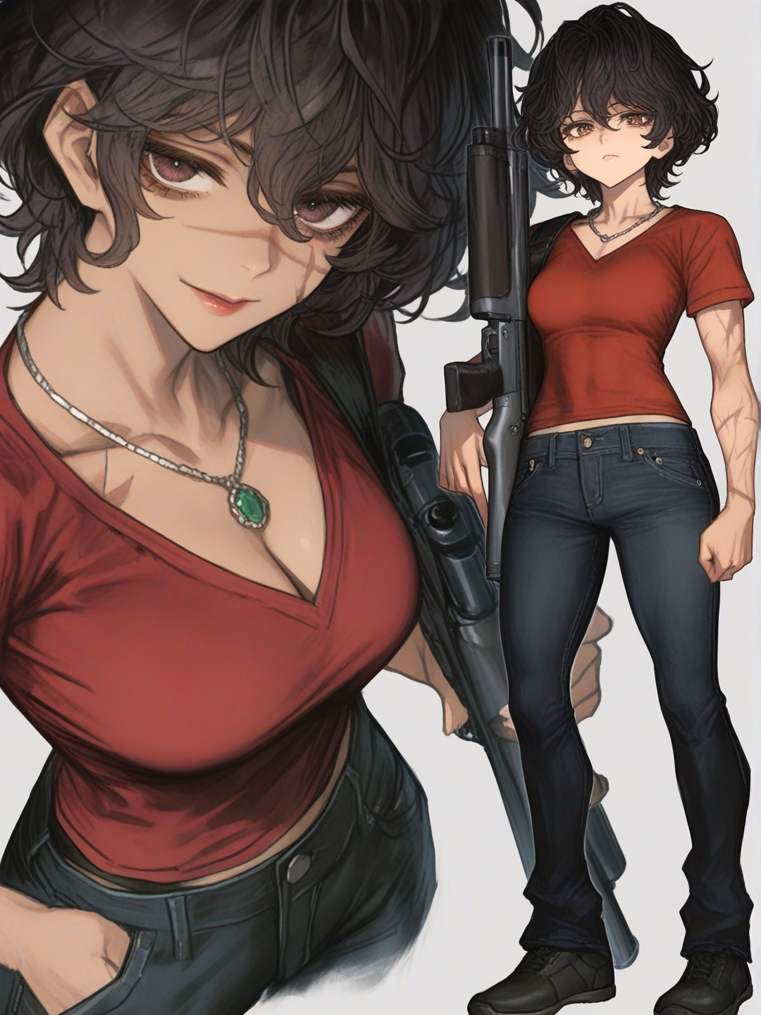Gun Girl Energy 💪🔫✨