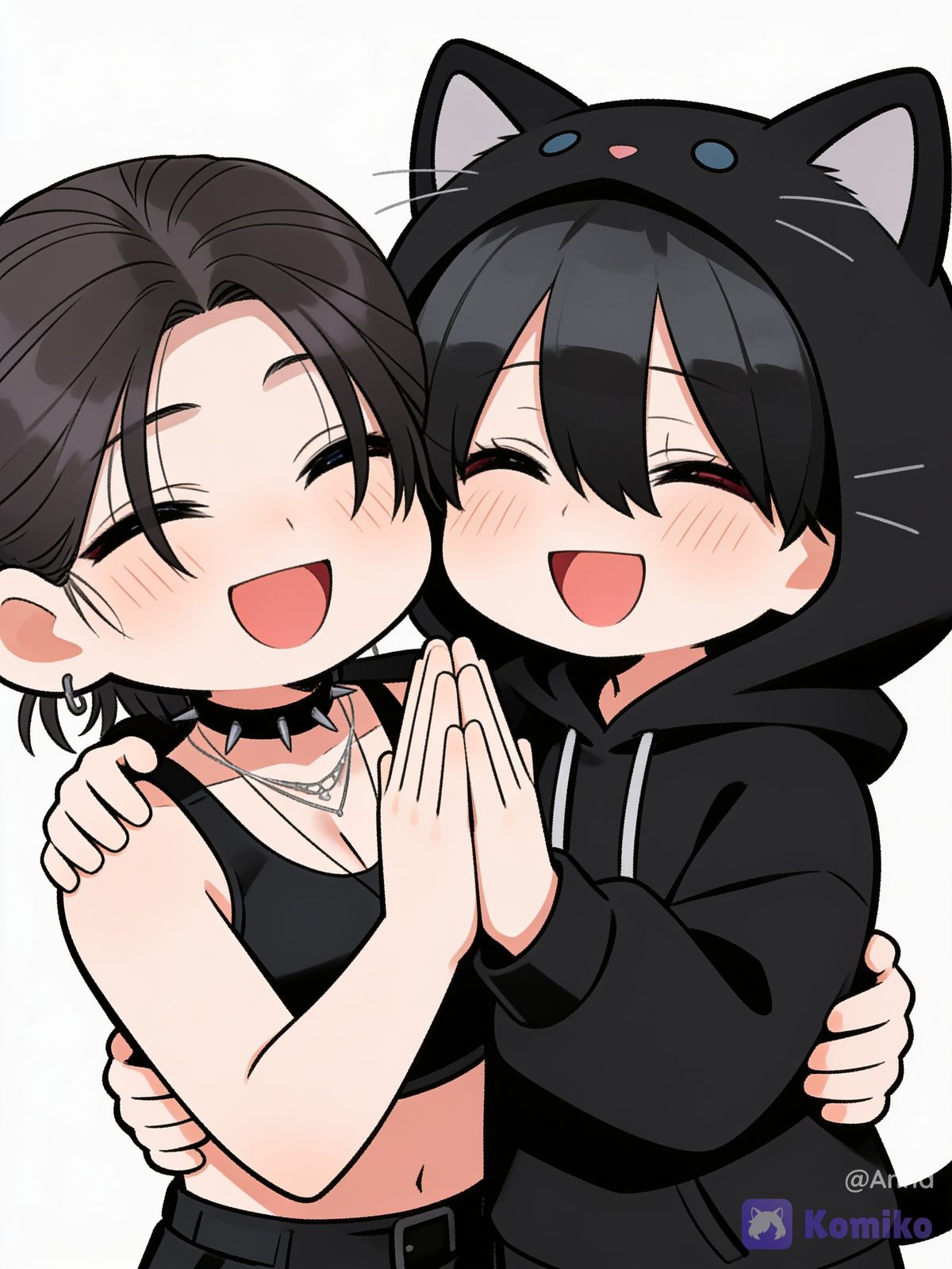 Cat Hoodie Cuddles 🐱💕