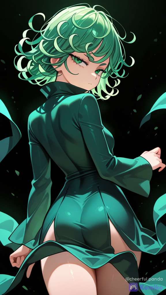 Tatsumaki mirándome ✨ (´｡• ω •｡`)