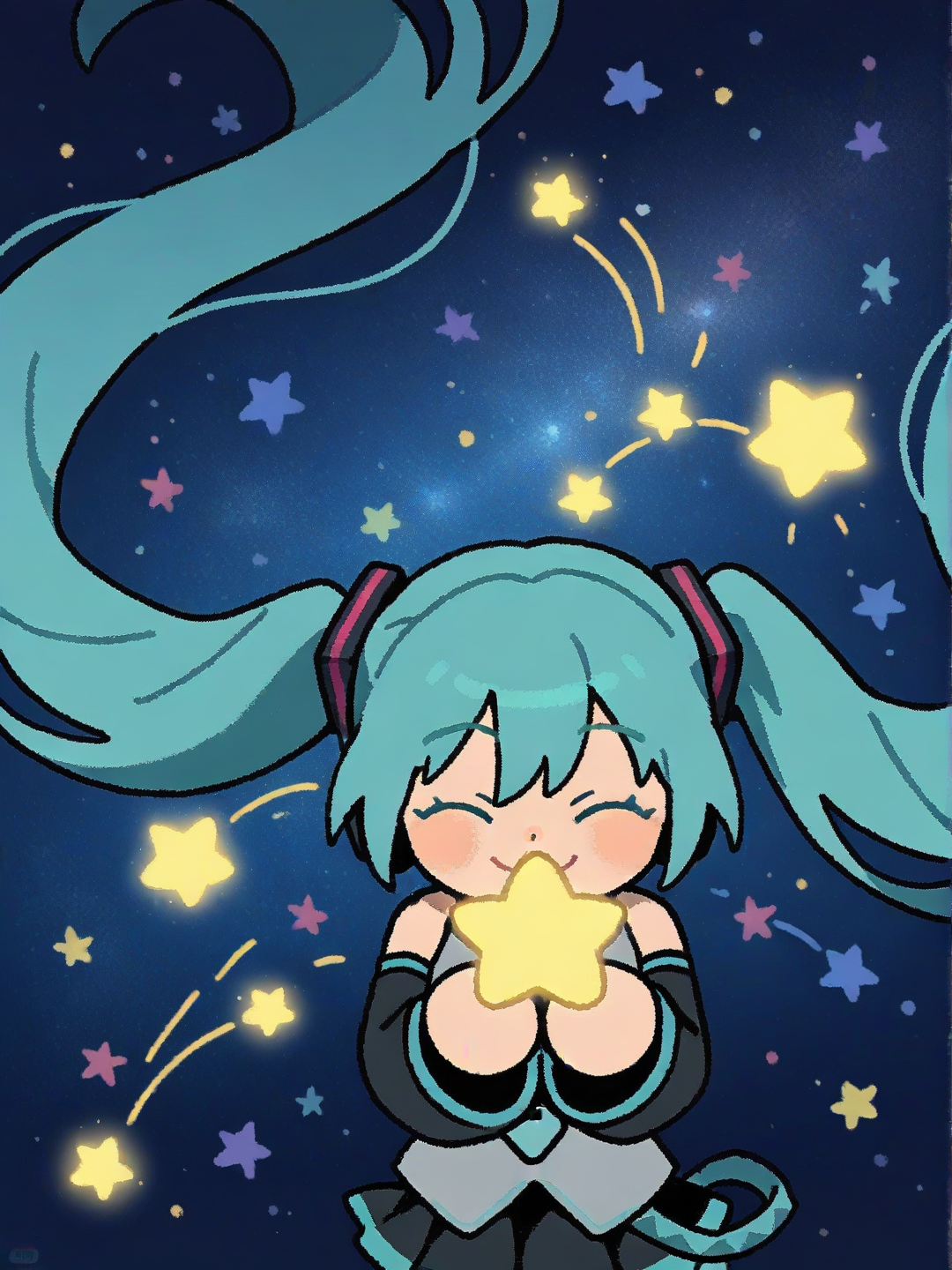 🖤🩵Miku Galaxia 🌟✨