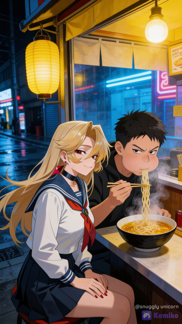 深夜のラーメン
