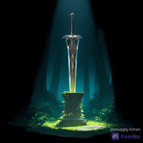 Sword in the pedestal