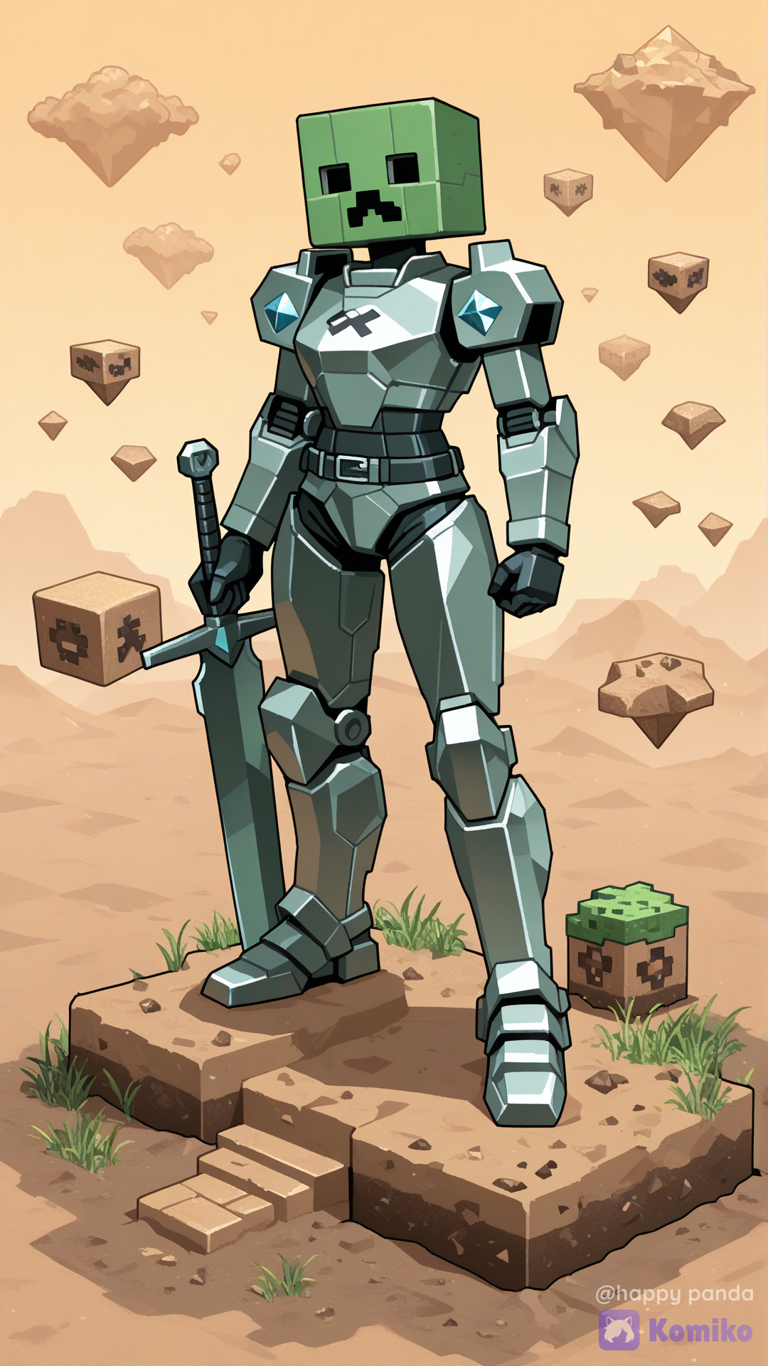 Minecraft warrior