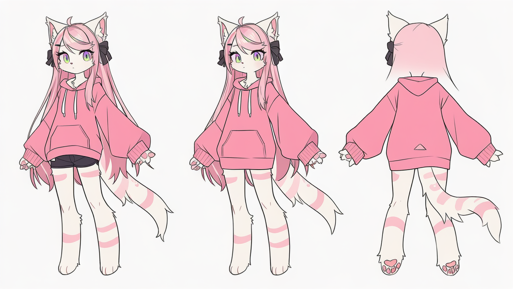 Pink kitty