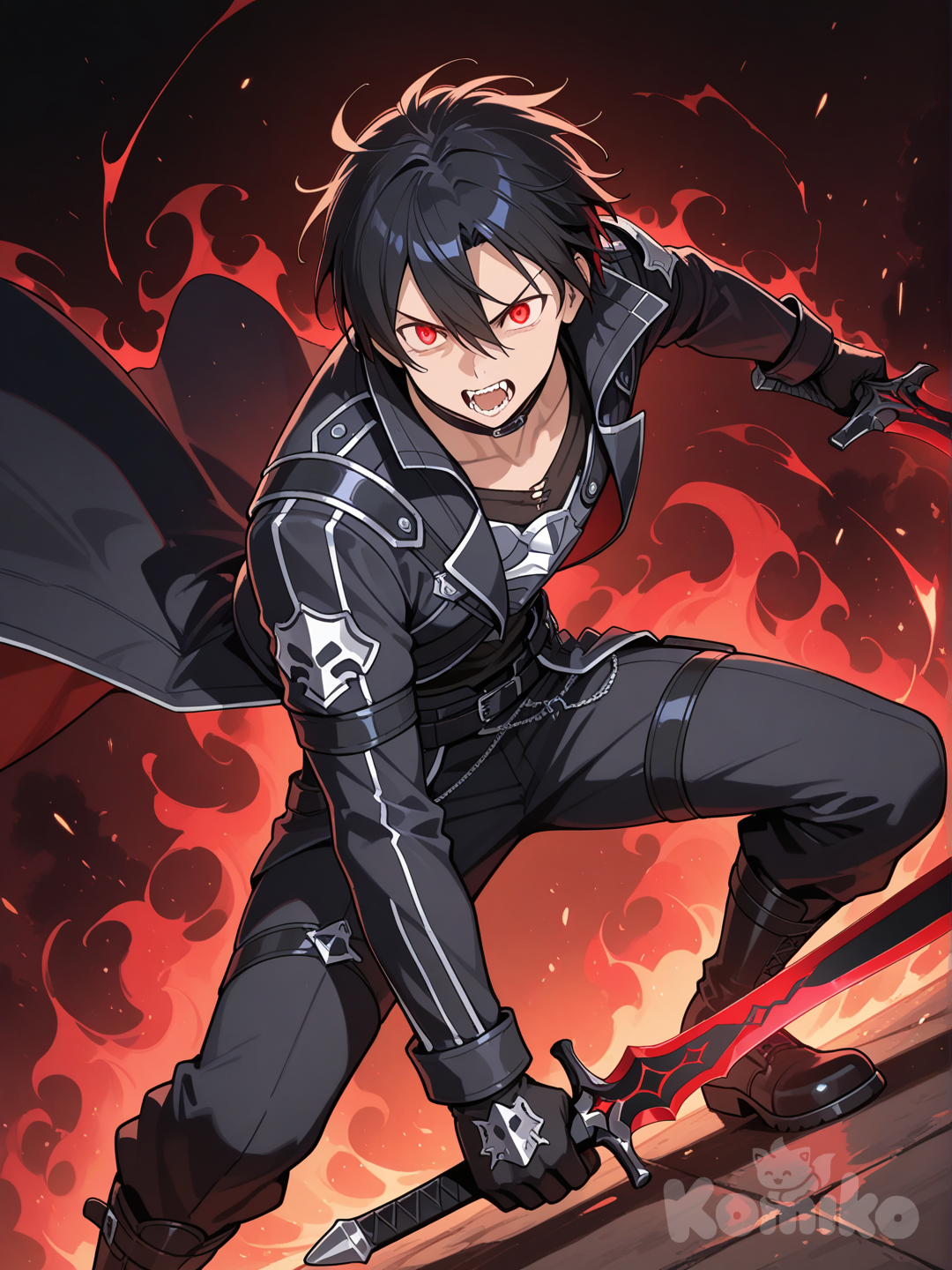 Kirito (Berserker modo)