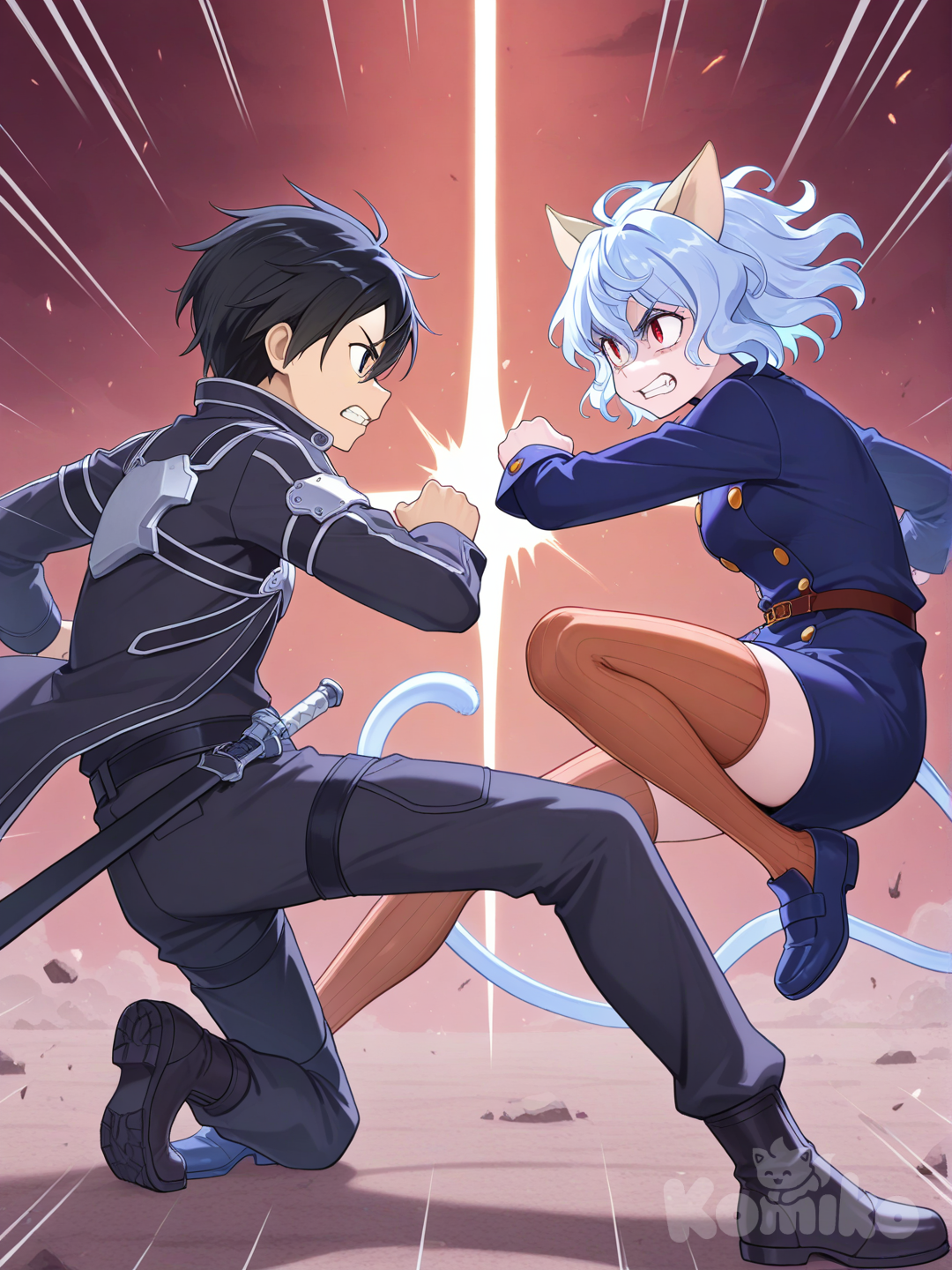 Kirito vs neferpitou