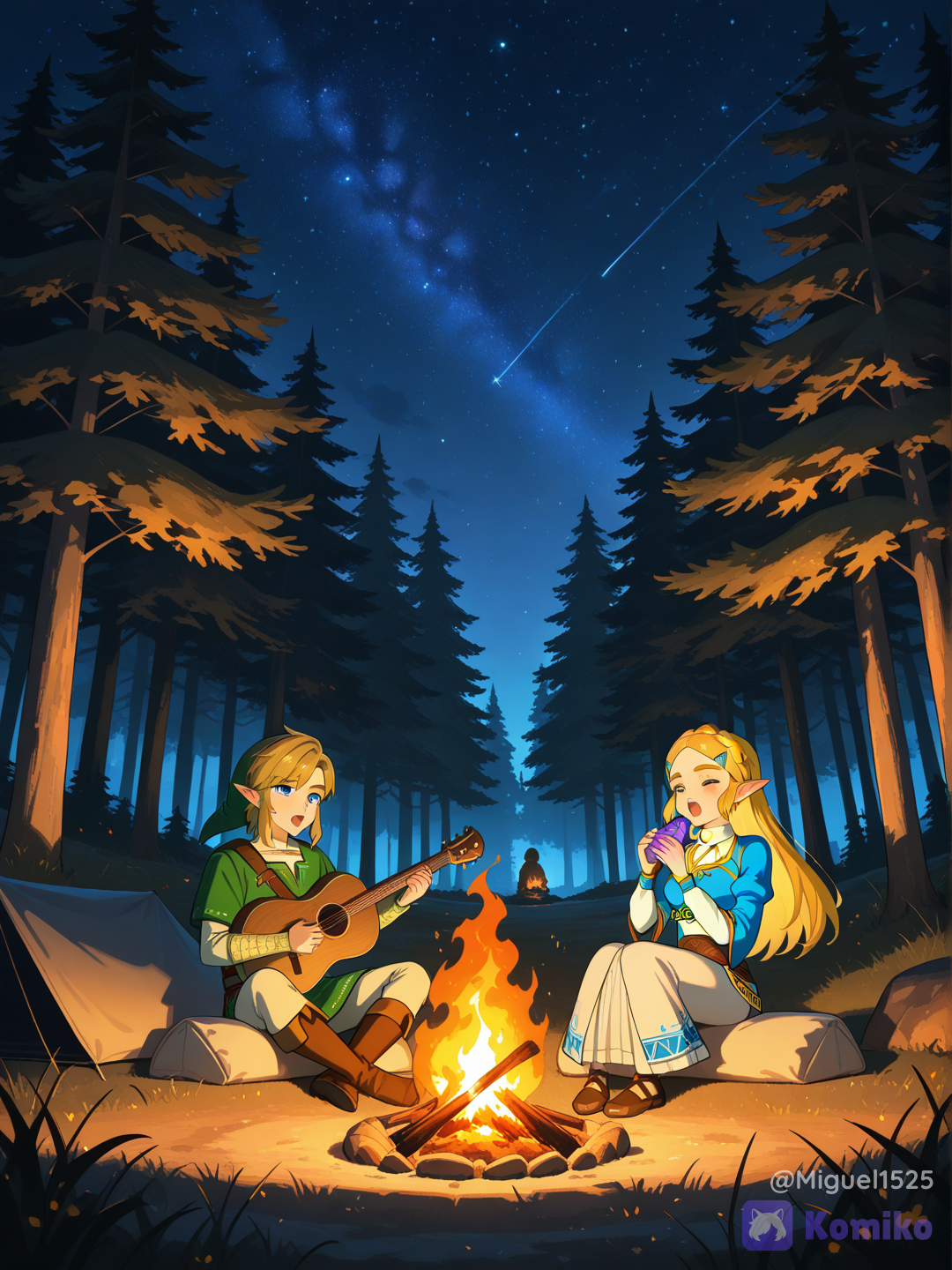 Link y zelda