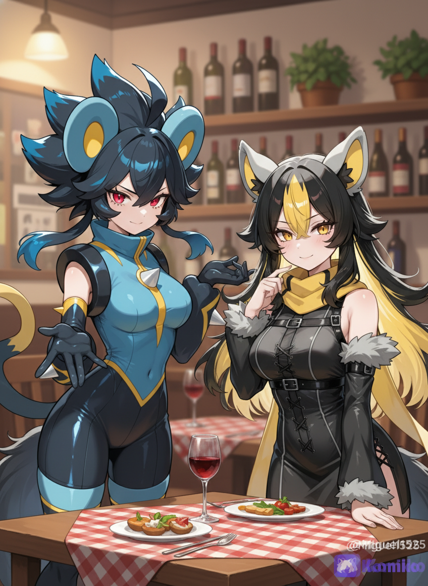 Lucray y Shadyena (te están invitado a comer)