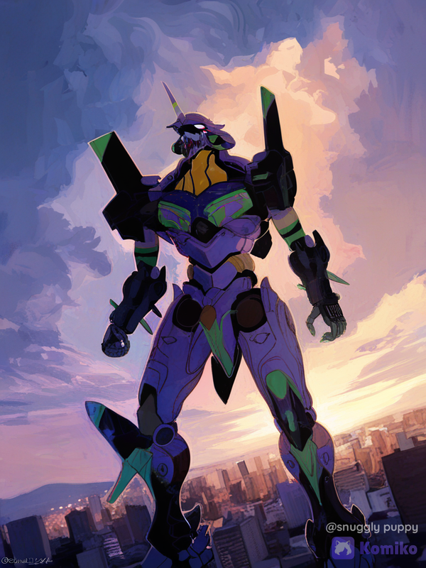 Mecha in the sky