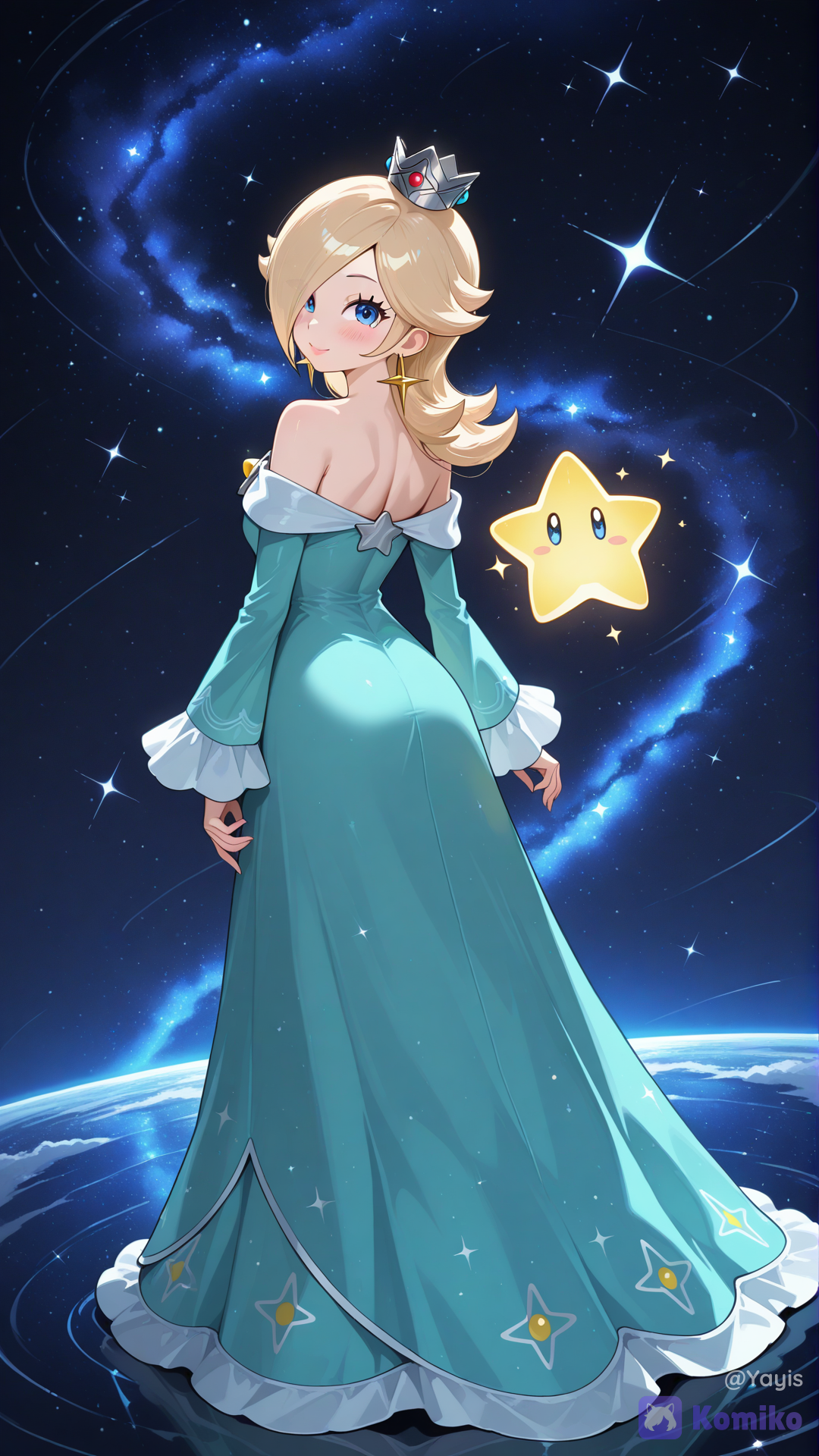 Rosalina at space