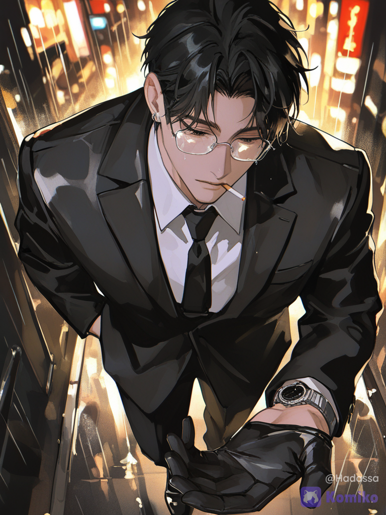 A man