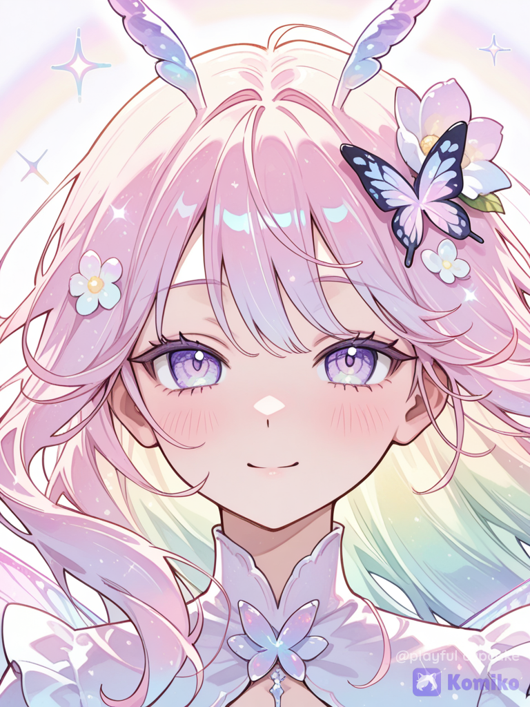 Pastel butterfly