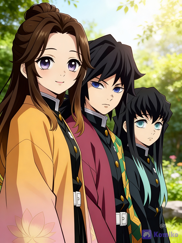 Three silent Hashira