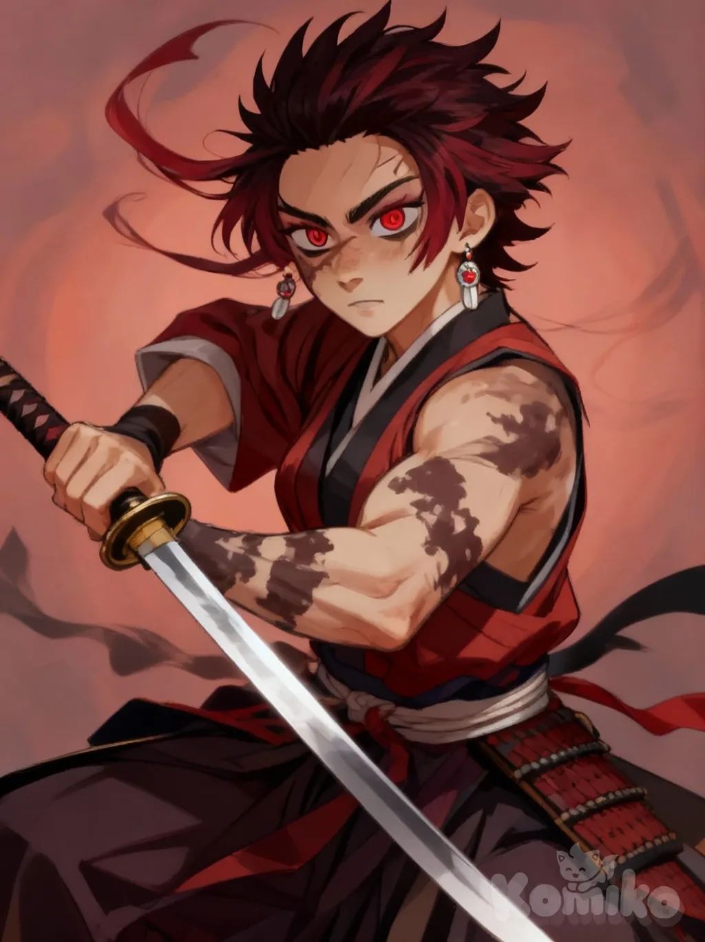 This is mio she's a demon slayer