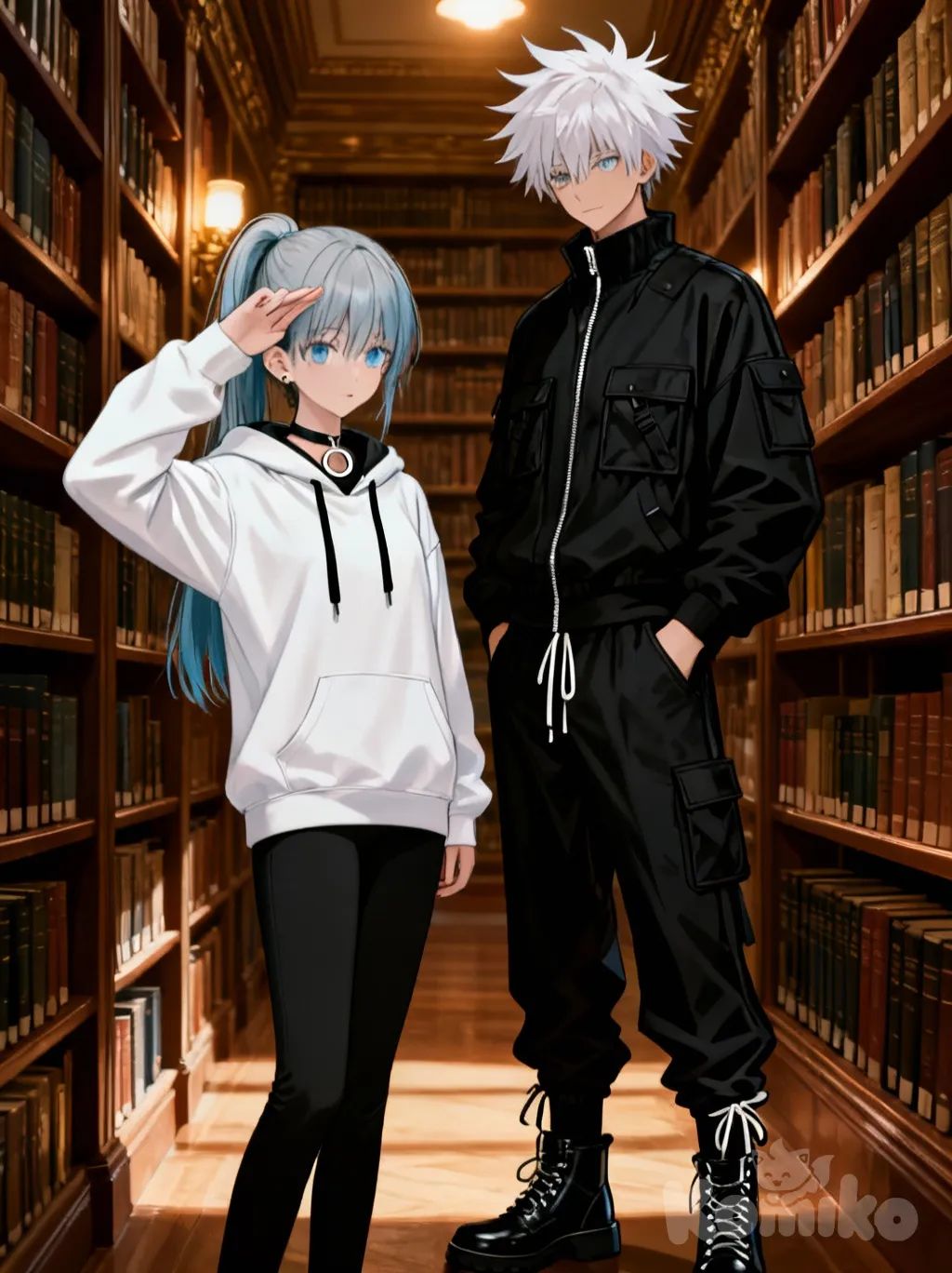 JJK oc (left)