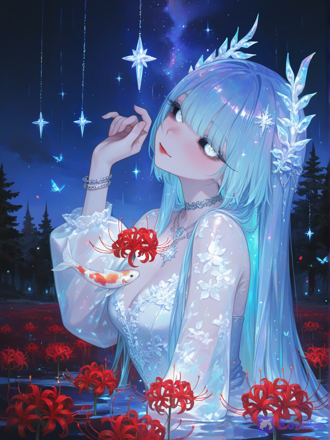 🌙˚˖𓍢ִ໋ 𝒯𝓌𝒾𝓁𝒾𝑔𝒽𝓉 𝒾𝓃 𝓉𝒽ℯ 𝒦ℴ𝒾 𝒮𝒽𝒶𝓁𝓁ℴ𝓌 🌹 ྀིྀི ✧🐠˚⋆