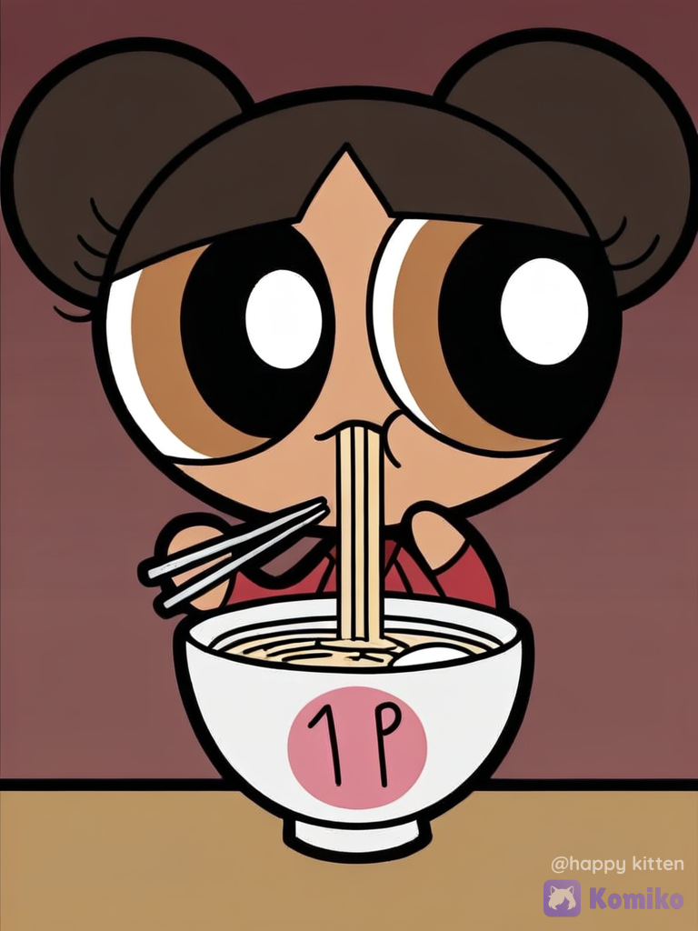 Eating Noodles