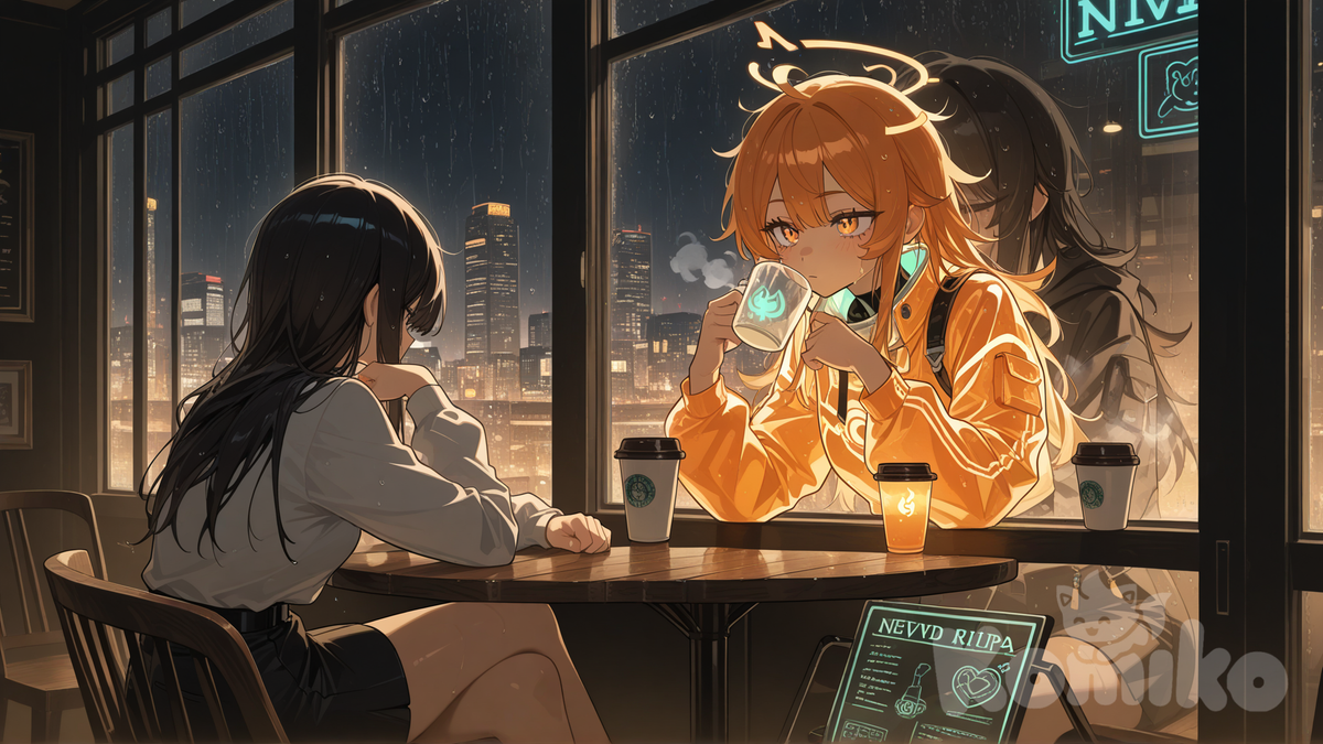 Neural: Cyberpunk Coffee Break