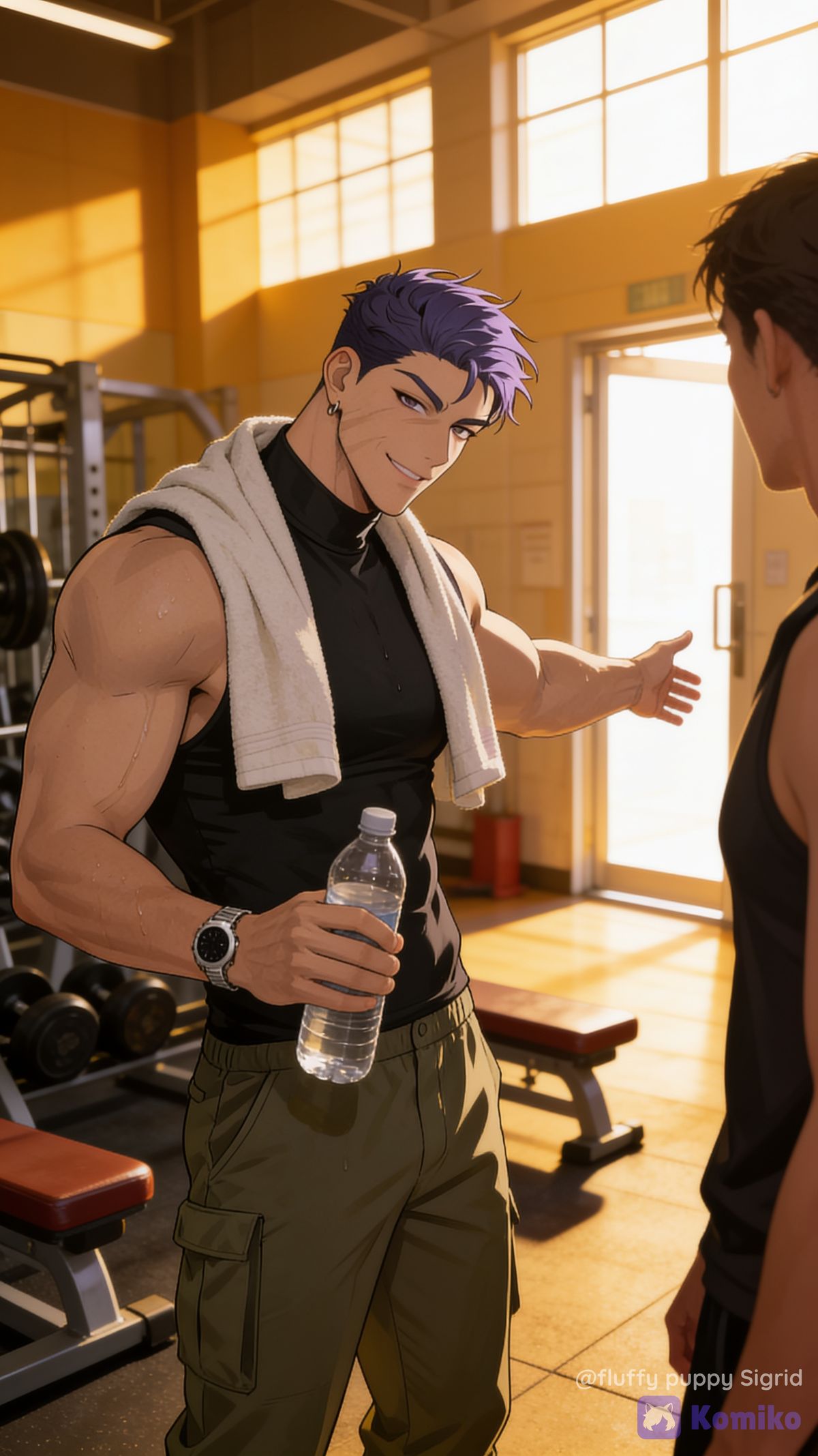 Ah, I see. You want some company while we scout.
