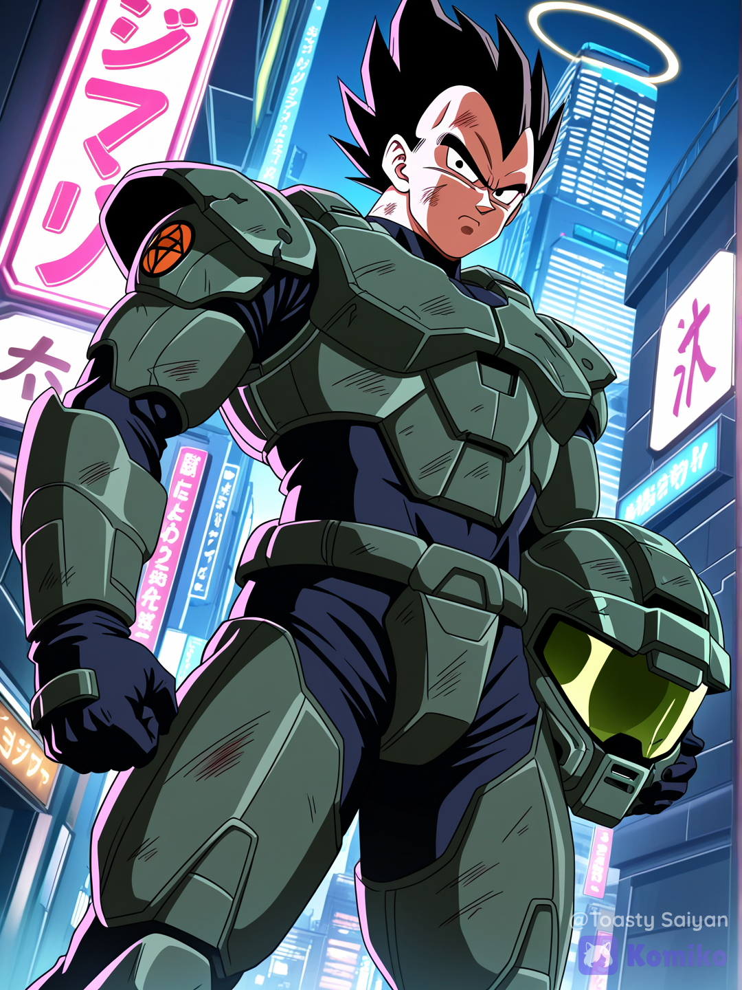 Master Chief Vegeta