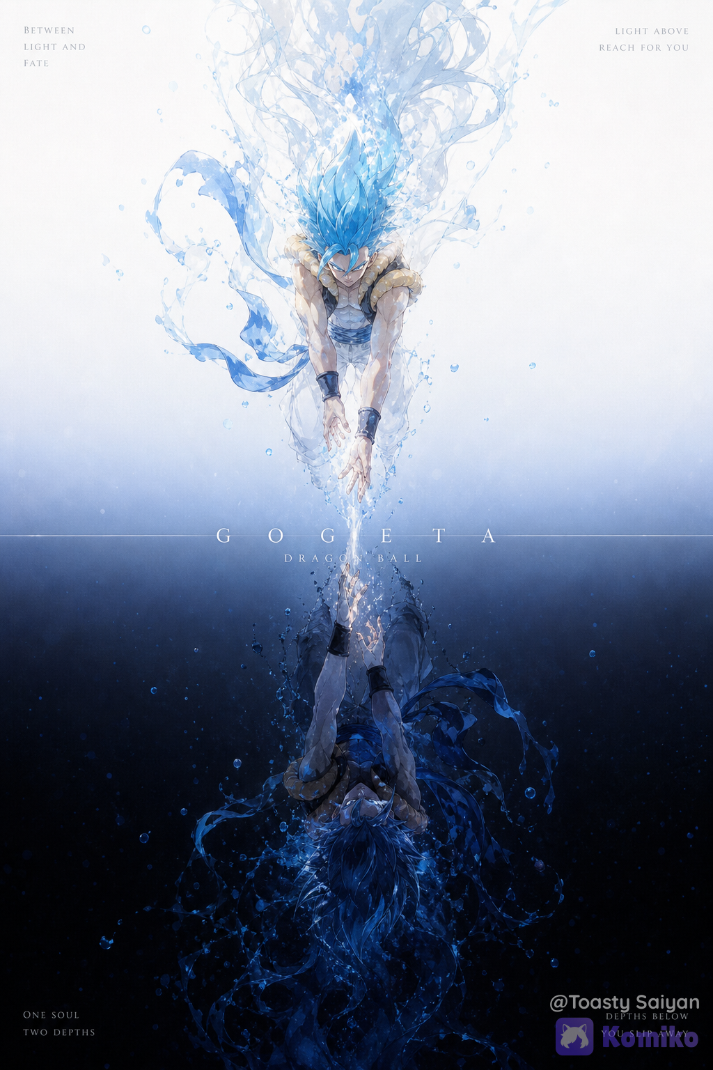 Gogeta Duality Fate Poster