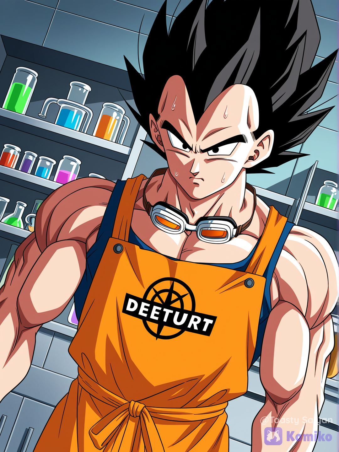 Chemistry Club Vegeta