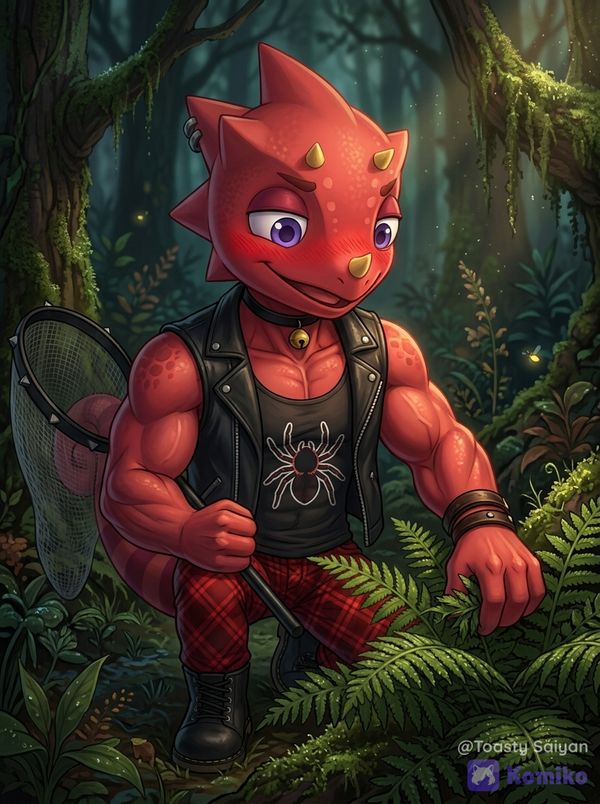 Buff Flick in his happy place