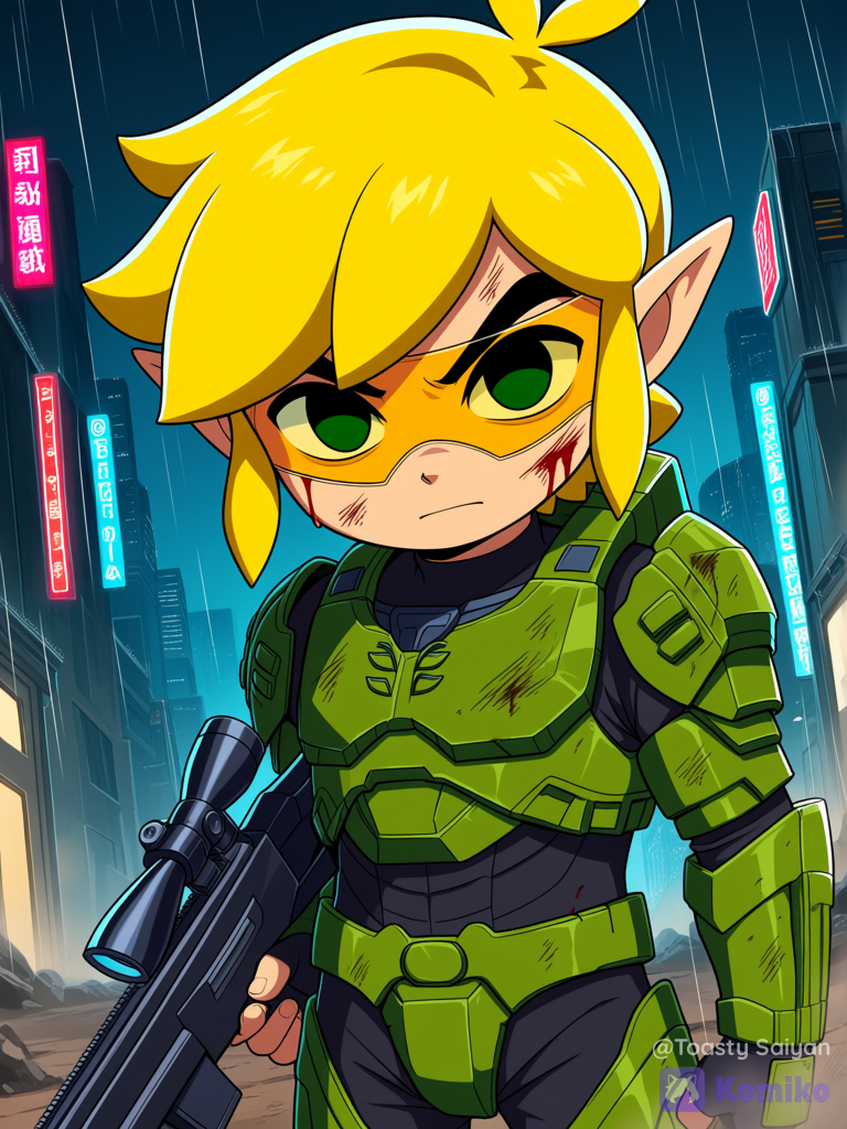 Master Chief Toon Link
