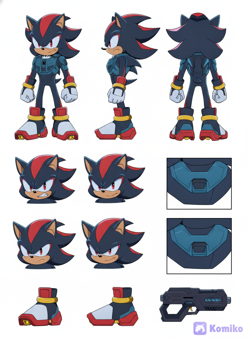 Armored Shadow Character Sheet
