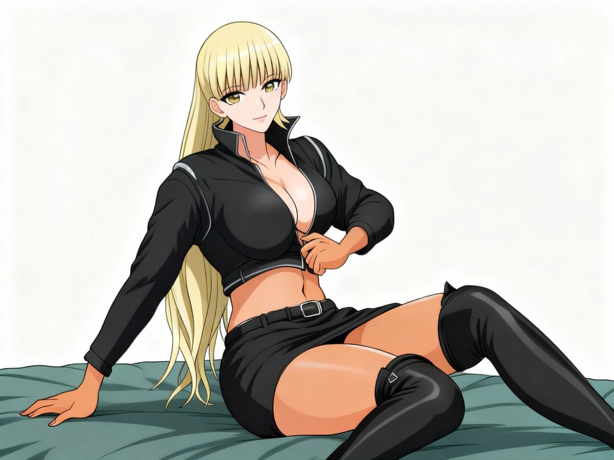 Dibujo anime estilo 2d, LineArt fino, cel shading, paint simple, ultra HD, maxima calidad, no background,

Same drawn, same pose, only replace The woman tone of skin to the reference image, 

EXACT FACE SWAP → replace womans head with the exactly reference image