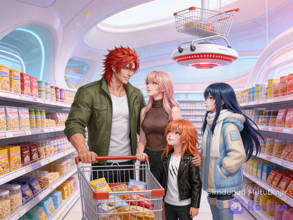 De compras 