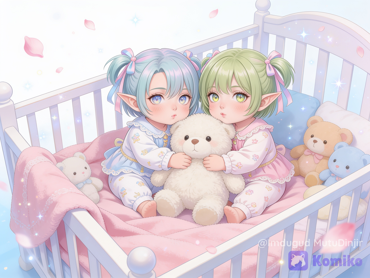 Miren mis bebés bonitos ❣️