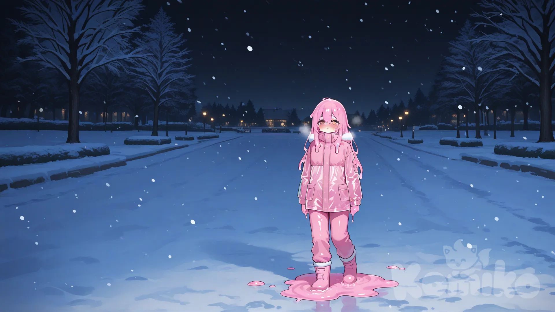 There's something sad about December. 