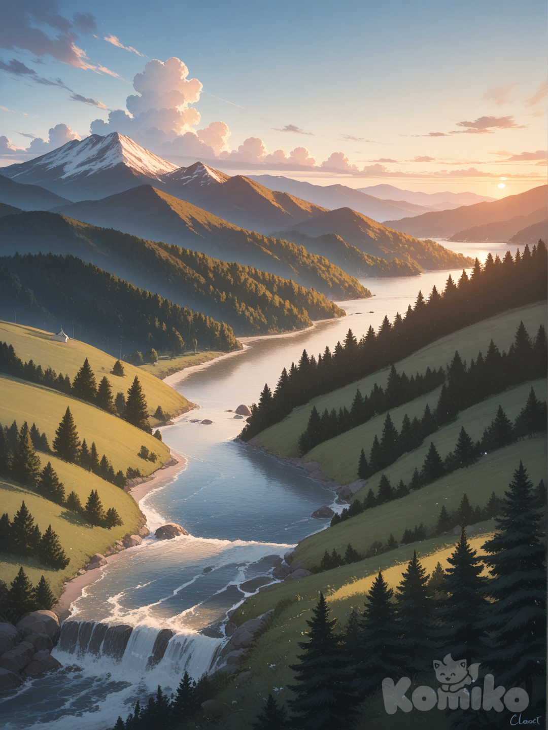 Paisaje hermoso 