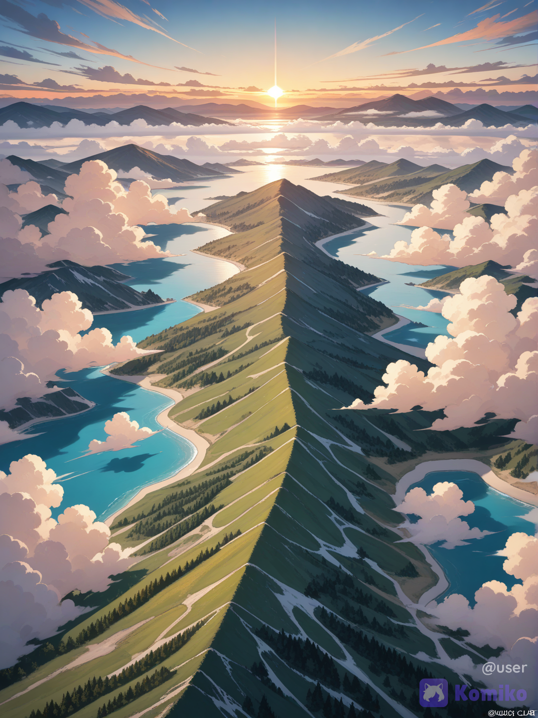 Paisaje hermoso 