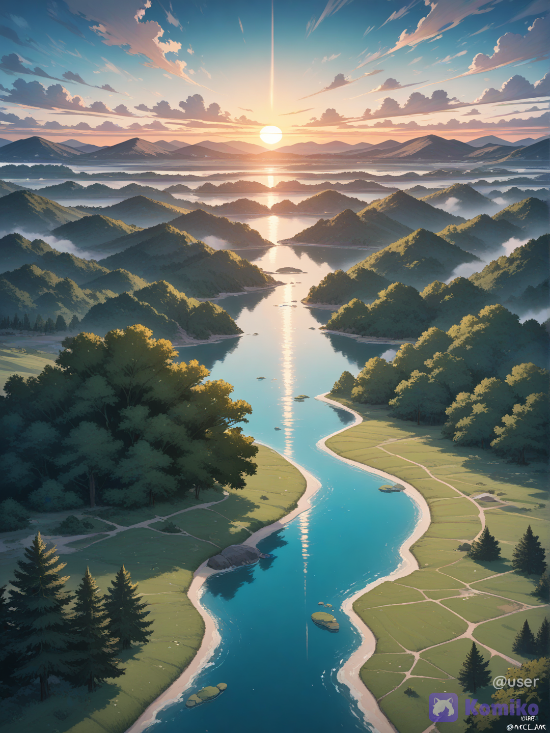 Paisaje hermoso