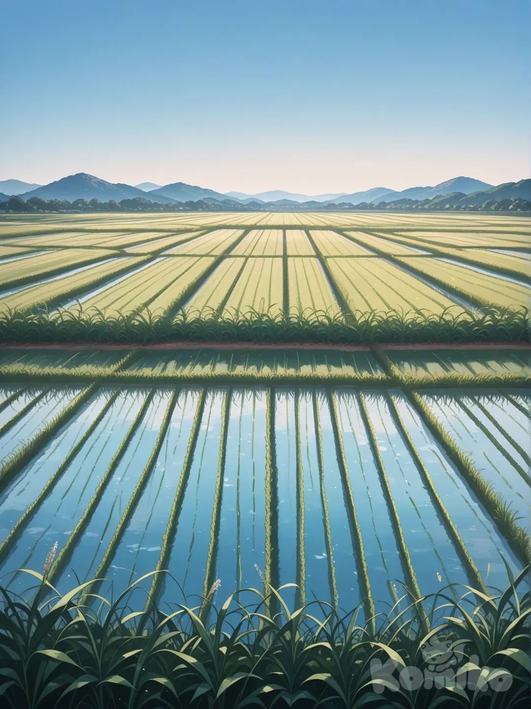 Rice field