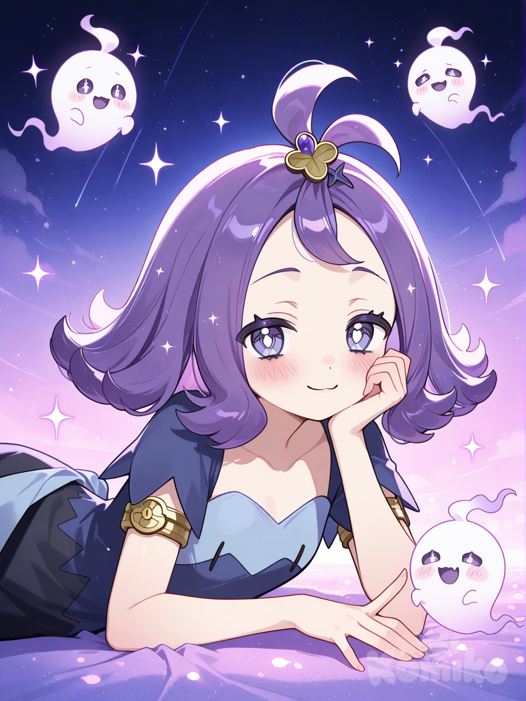 Sweet Dreams with a Ghostly Smile